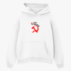 Толстовка худи оверсайз