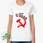 Женская футболка органик