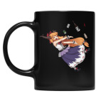 Кружка цветная UV-DTF