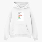 Толстовка худи оверсайз