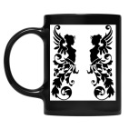 Кружка цветная UV-DTF