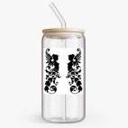 Банка с бамбуковой крышкой