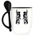 Кружка с ложкой