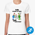 Женская спортивная футболка