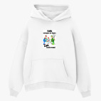 Толстовка худи оверсайз