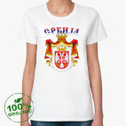 Женская футболка органик