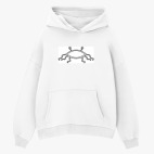 Толстовка худи оверсайз