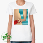 Женская футболка органик