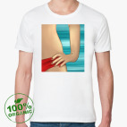 Мужская футболка органик