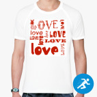 Мужская спортивная футболка