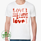 Мужская футболка органик