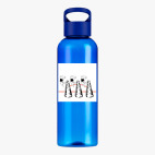 Прозрачная спортивная бутылка