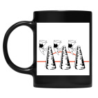 Кружка цветная UV-DTF