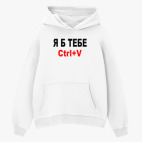 Толстовка худи оверсайз