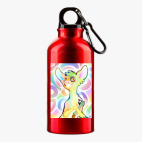 Металлическая бутылка 400 мл UV-DTF