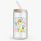 Банка с бамбуковой крышкой