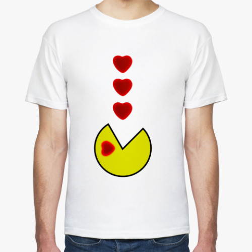 Футболка с принтом Пакман