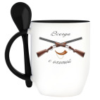 Кружка с ложкой