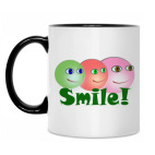 Кружка двухцветная