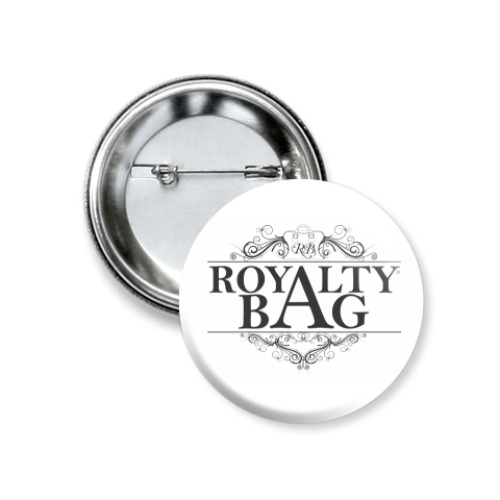 Значок 37мм Royalty Bag