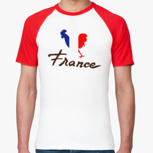 Футболка реглан Франция