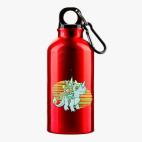 Металлическая бутылка 400 мл UV-DTF