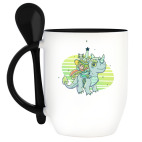 Кружка с ложкой