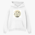 Толстовка худи оверсайз