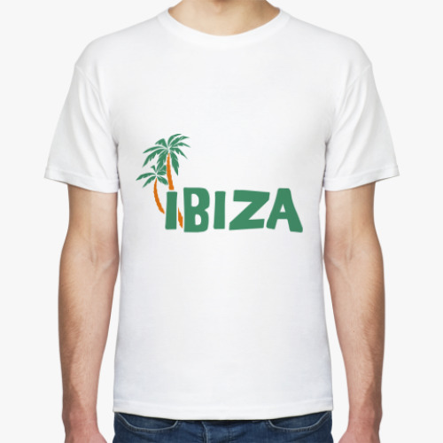 Футболка с принтом Ibiza