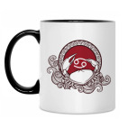 Кружка двухцветная