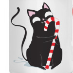 Кот и конфета