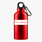 Металлическая бутылка 400 мл UV-DTF