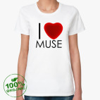 Женская футболка органик