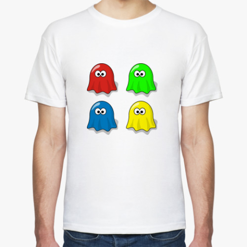 Футболка с принтом Windows ghosts