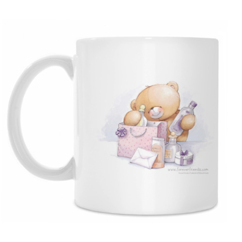 Кружка с принтом Forever Friends