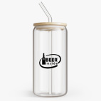 Банка с бамбуковой крышкой