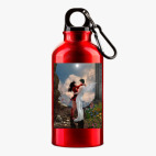 Металлическая бутылка 400 мл UV-DTF