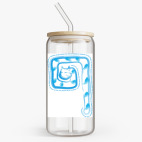 Банка с бамбуковой крышкой