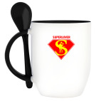 Кружка с ложкой