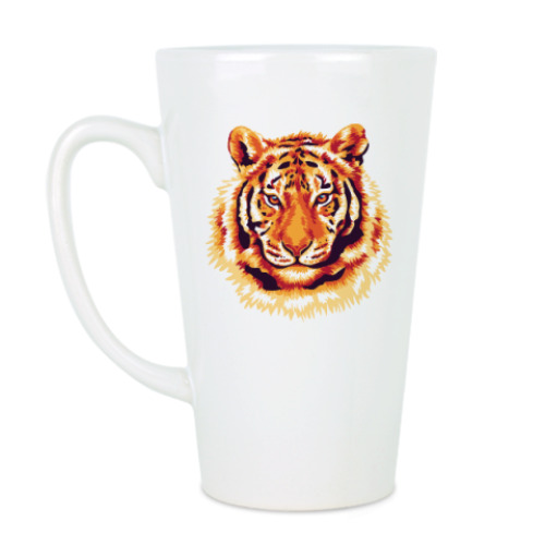Чашка Латте Тигр