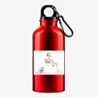 Металлическая бутылка 400 мл UV-DTF