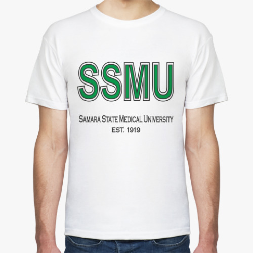 Футболка Отличная футболка СамГМУ (м)