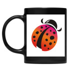 Кружка цветная UV-DTF