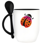 Кружка с ложкой