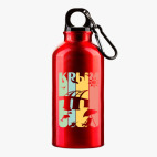 Металлическая бутылка 400 мл UV-DTF