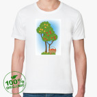 Мужская футболка органик