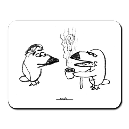 Коврик для мыши с принтом «Друзья»