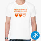 Мужская спортивная футболка