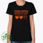 Женская футболка органик