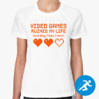 Женская спортивная футболка